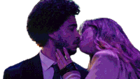 Kissing Benny Sticker