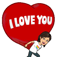 Kissing Love Sticker