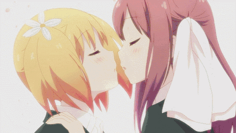 Kissing GIF