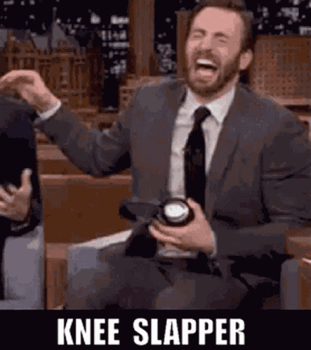 Knee Slapper Hilarious GIF