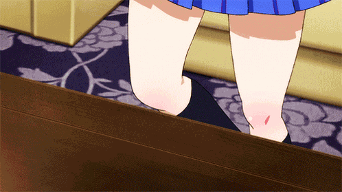 Knees Blushing Knees GIF
