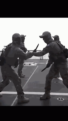 Knife Fight GIF