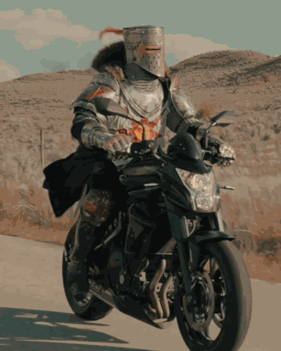Knight Motorcycle GIF