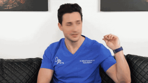 Knock On Wood Mikhail Varshavski GIF
