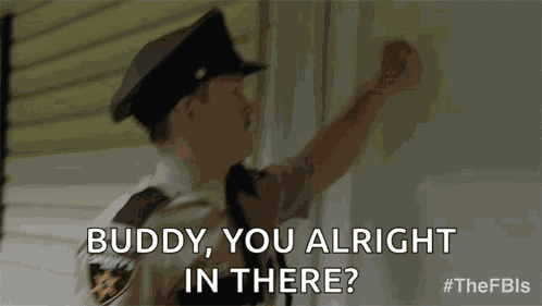 Knocking The Door Deputy Eddie GIF