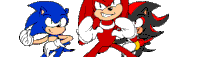 Knuckles Sonic Shadow Dance Sonic Dance Sticker