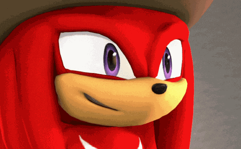 Knuckles The Echidna High Five GIF