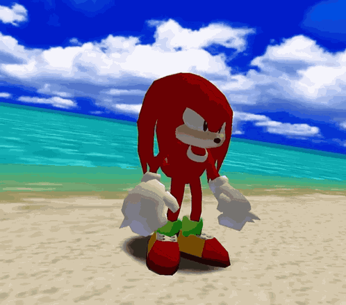 Knuckles The Echidna Sonic GIF