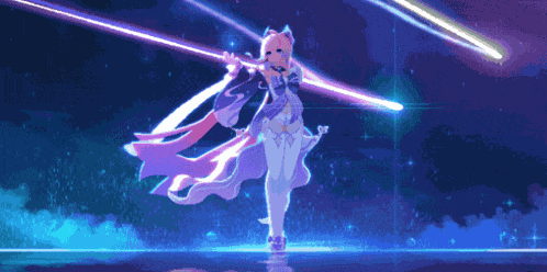 Kokomi Starfall GIF