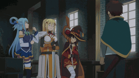 Konosuba Girls GIF