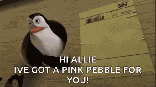 Kowalski Pointing GIF