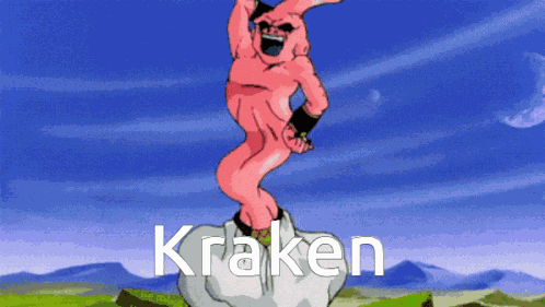 Krakenuv Kid Buu GIF