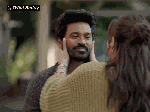 Kriti Sanon Cheek Kiss GIF