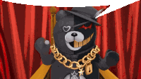 Kurokuma Speech Bubble Danganronpa Sticker