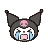 Kuromi Emojis Sticker