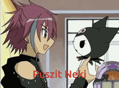 Kuromi Puszit GIF