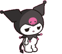 Kuromi Sad Sticker