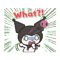 Kuromi Sanrio Sticker