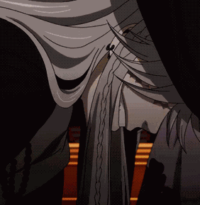 Kuroshitsuji Undertaker гробовщик тёмный дворецкий GIF