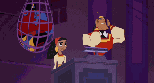 Kuzco Reaction GIF