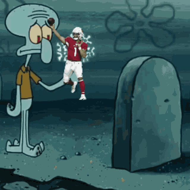Kyler Murray Spongebob GIF