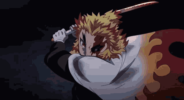 Kyojuro Rengoku Fifth Kata GIF