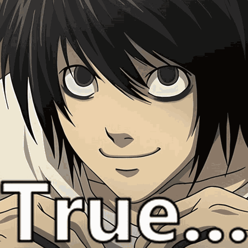 L Death Note Death Note L GIF