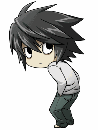 L Death Note GIF