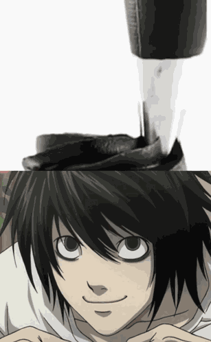L Lawliet Death Note GIF