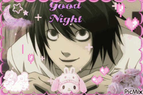 L Lawliet L Death Note GIF