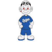 La Dodgers Sticker