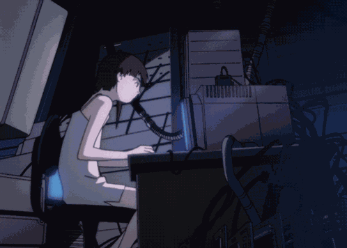 Lain Experiments GIF
