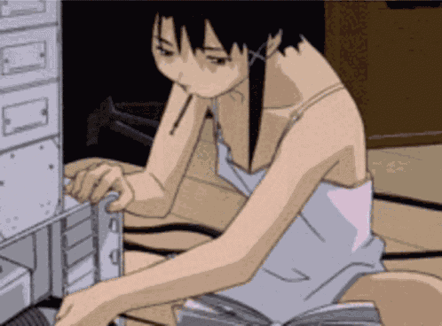 Lain Lain Iwakura GIF