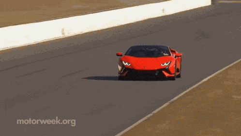 Lamborghini Huracan Tecnica Driving GIF