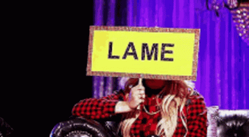 Lame Thats Lame GIF