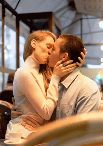 Lap Kiss GIF