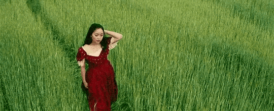Lara Jean Fix Hair GIF