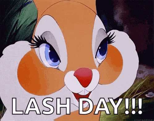 Lashes Batting GIF