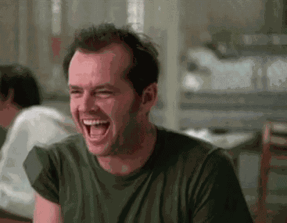 Laugh Jack Nicholson GIF