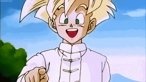 Laugh Ssj Gohan GIF