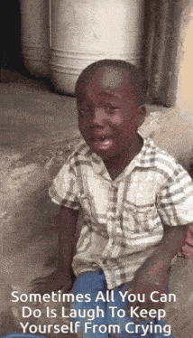 Laugh Stop Crying GIF