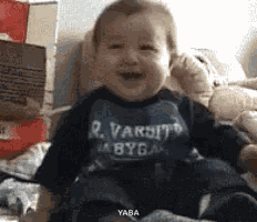 Laughing Baby GIF