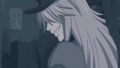 Laughing Blackbutler GIF