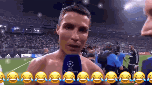 Laughing Emoji Ronaldo Siuuu GIF