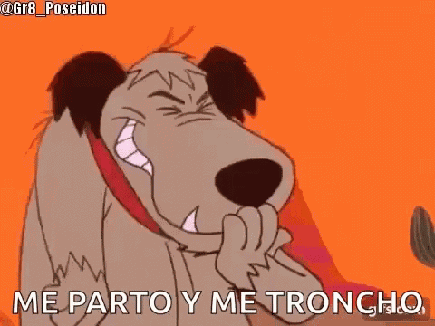 Laughing Muttley GIF