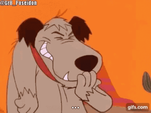 Laughing Muttley GIF