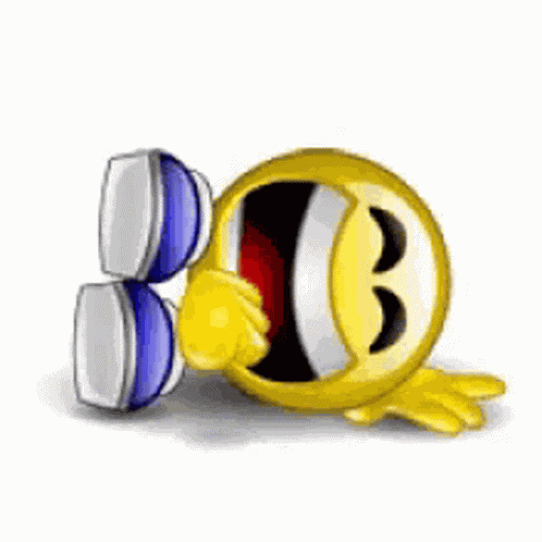 Laughing Smiley Emoji GIF