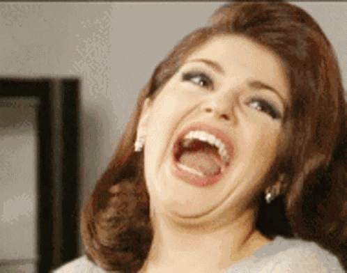 Laughing Telenovela GIF