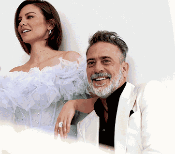 Lauren And Jeffrey Lauren Cohan GIF