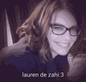 Lauren Cohan Lauren De Zahi GIF